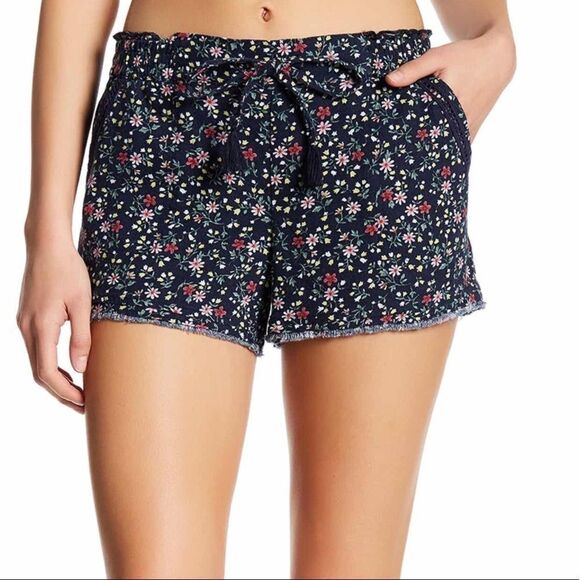 Jolt Pants - Jolt Relaxed Floral Tie Short Size 28 (Juniors 7)
